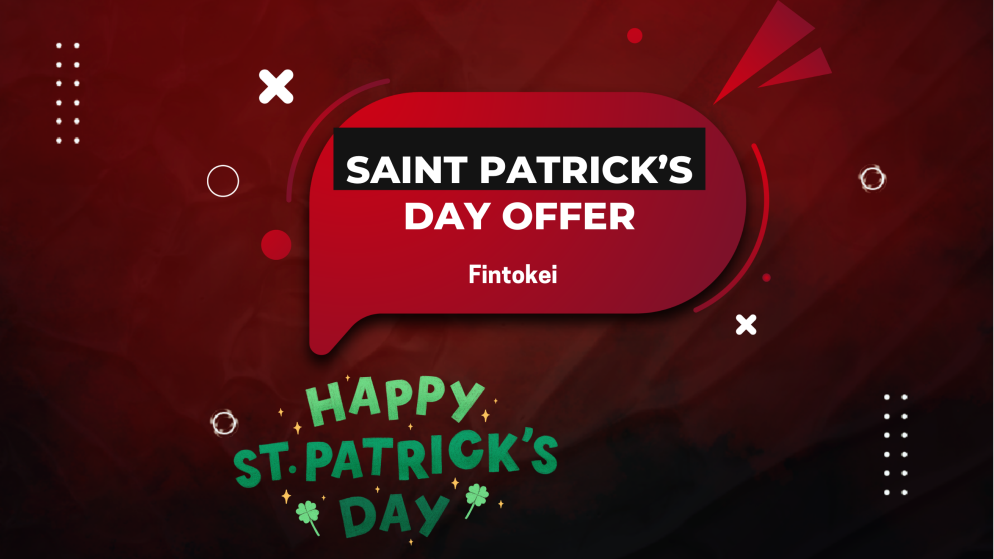 Fintokei Saint Patrick’s Day Offer Using Code PATRICKTHE13