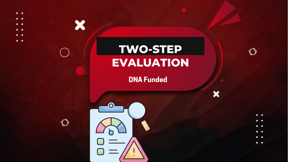 DNA Funded Two-Step Evaluation: Profit Targets, Rules, & Scaling