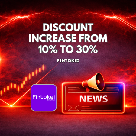 Forex Prop Reviews Boosts Fintokei Discount from 10% to 30%