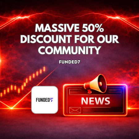 Funded7 Offer: 50% Discount with FOREXPROPREVIEWS Code