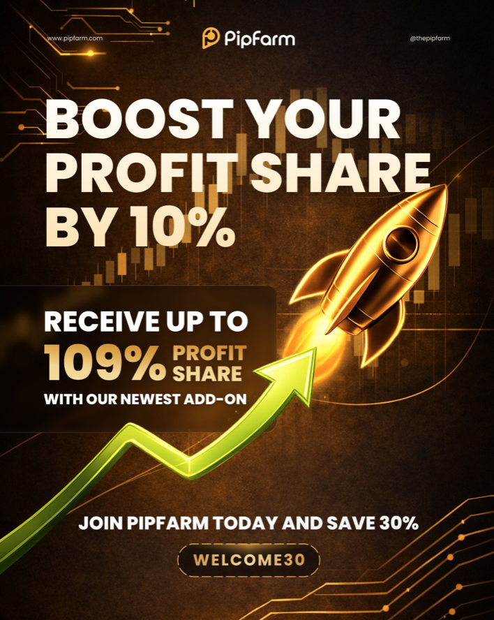 A new payout add-on is now in focus as PipFarm introduces a new add-on that pushes trader rewards beyond the usual limits.