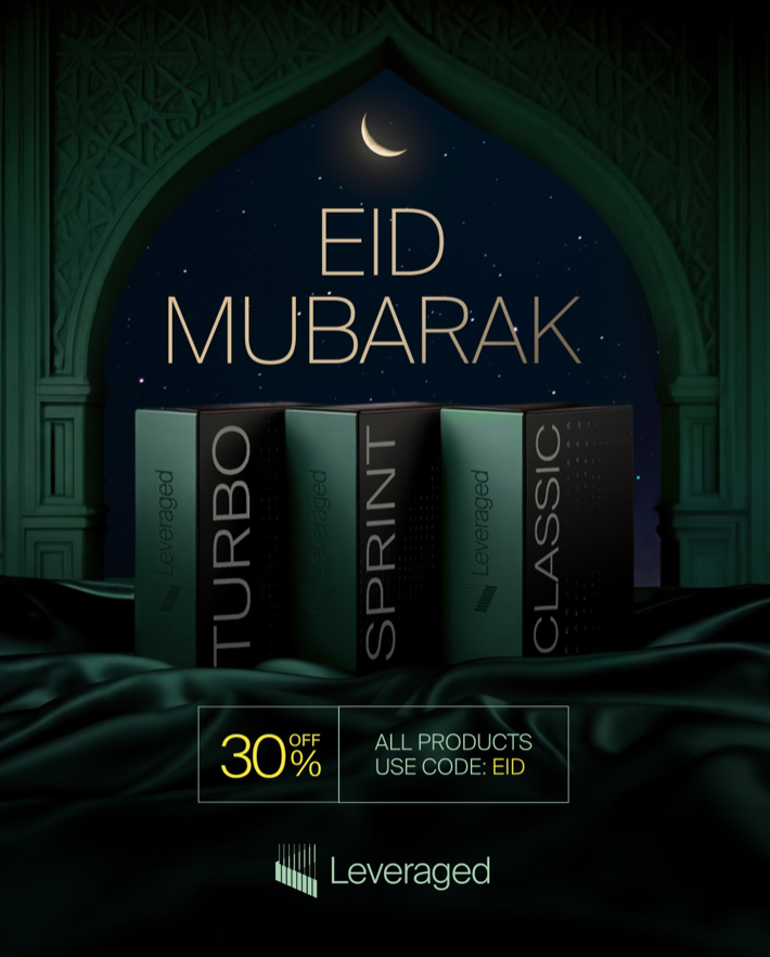 Leveraged has taken a festive route to engage traders this season, introducing an Eid offer that brings a noticeable price cut.