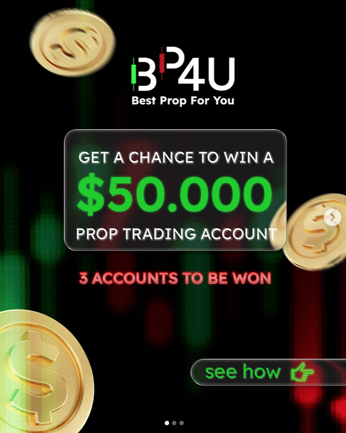 BestProp4U has introduced a March giveaway campaign aimed at traders looking to secure larger funded accounts.