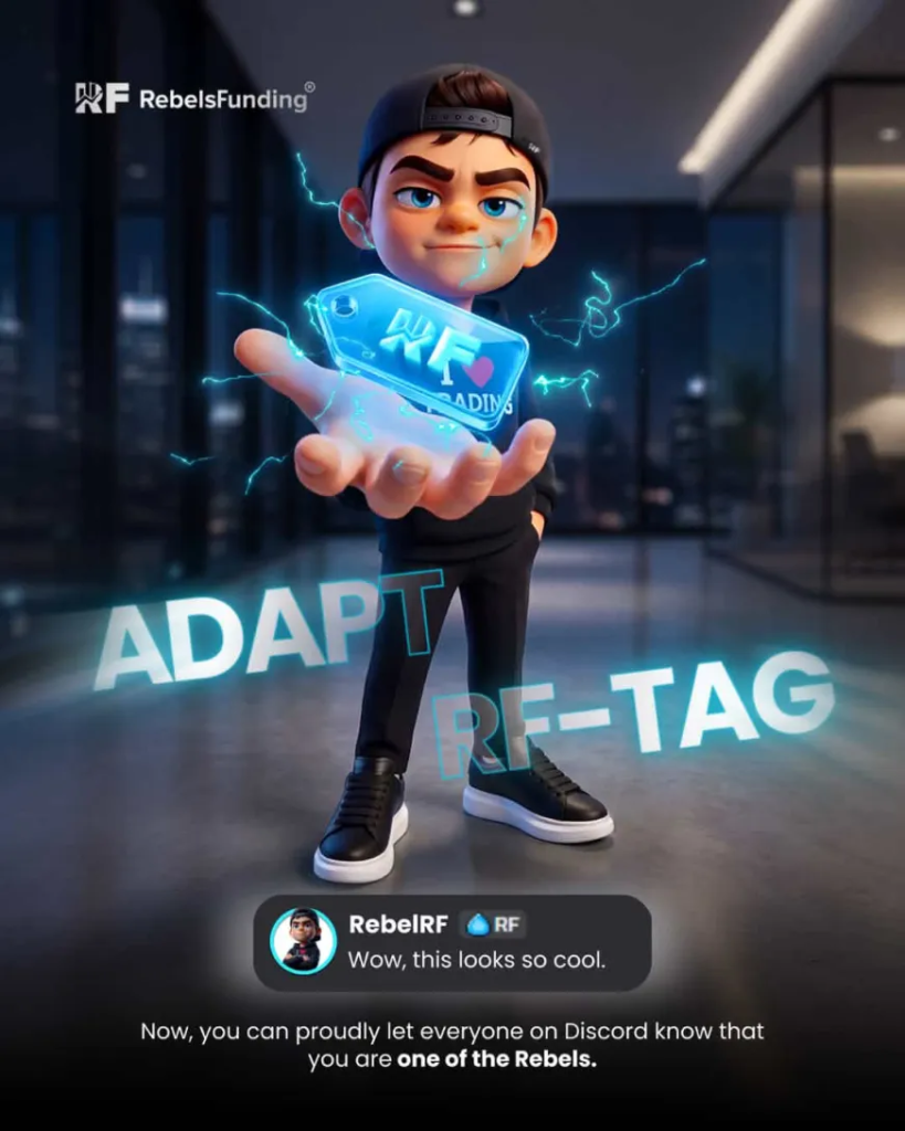 RebelsFunding has introduced a new community update, allowing traders to adopt an official “Rebels” server tag on its Discord platform.