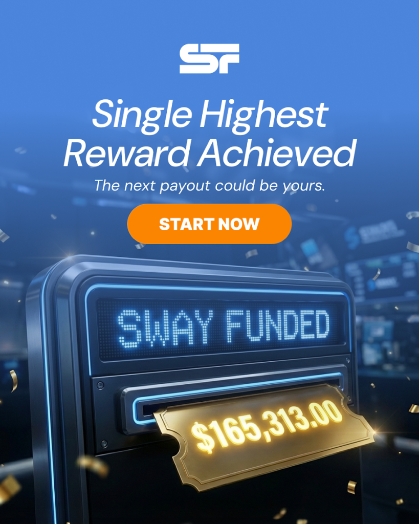 Sway Funded is one of the prop firms drawing attention by offering instant funding options, large account sizes, and profit splits.