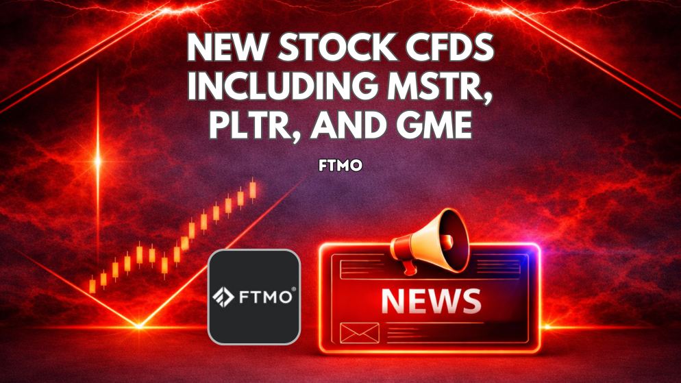 FTMO New Stock CFDs Including MSTR, PLTR, and GME