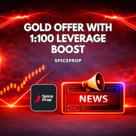 SpiceProp Rolls Out Gold Offer With 1:100 Leverage Boost