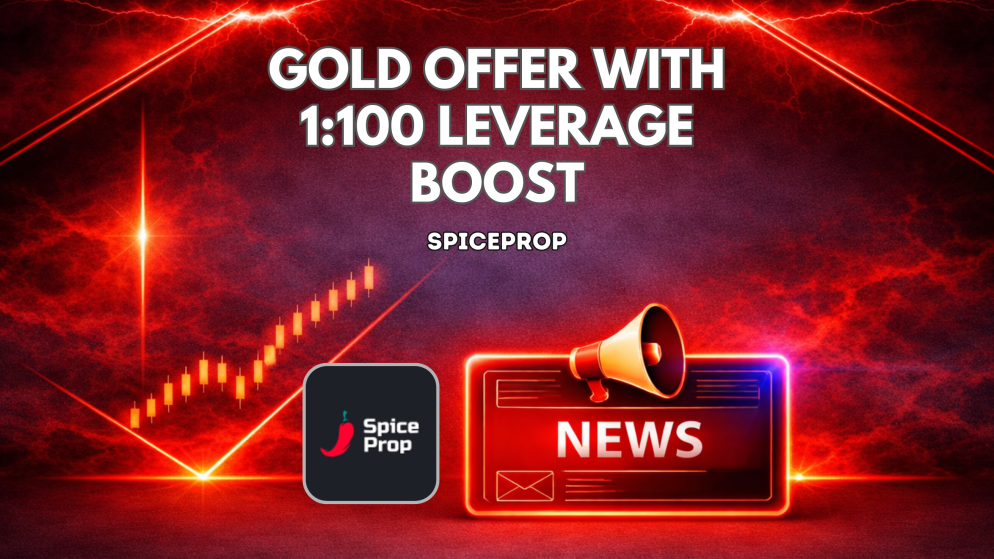 SpiceProp Rolls Out Gold Offer With 1:100 Leverage Boost