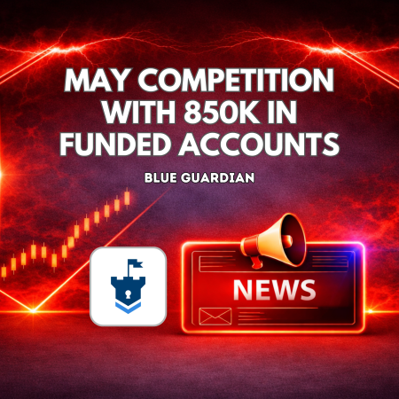 Blue Guardian May Competition with 850K in Funded Accounts