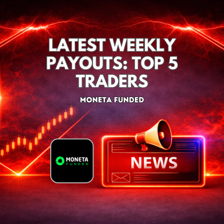 Latest Weekly Payouts at Moneta Funded Highlight Top 5 Traders