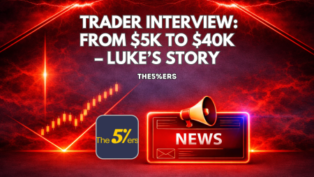 The5%ers Trader Interview: From $5K to $40K – Luke’s Story