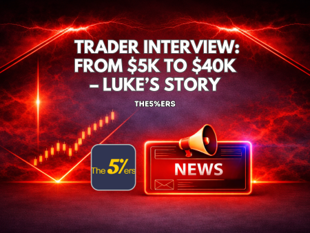 The5%ers Trader Interview: From $5K to $40K – Luke’s Story