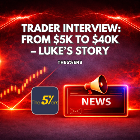The5%ers Trader Interview: From $5K to $40K – Luke’s Story