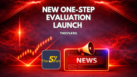 The5%ers New One-Step Evaluation Model Starting at $52