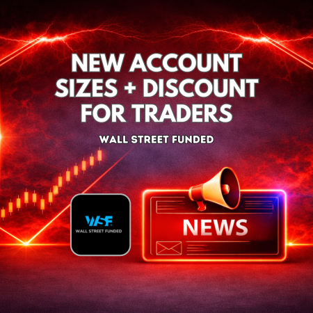 Wall Street Funded Adds New Account Size Starting Under $25