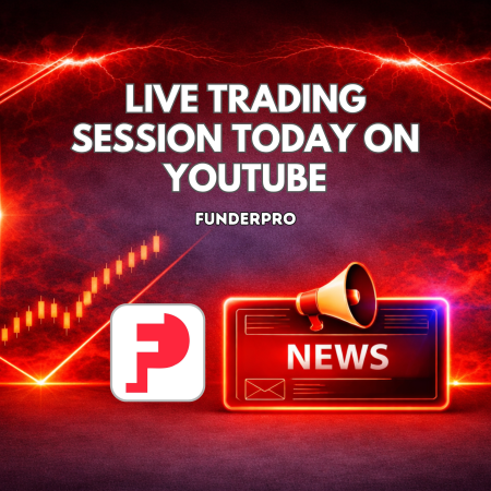 FunderPro Hosts Live Trading Session Today on YouTube