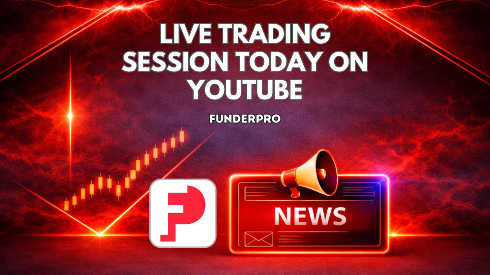 FunderPro Hosts Live Trading Session Today on YouTube