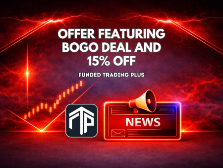 Funded Trading Plus April Offer Featuring BOGO Deal and 15% Off