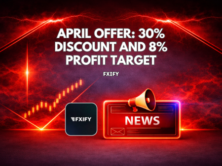 FXIFY April Offer with 30% Discount and 8% Profit Target