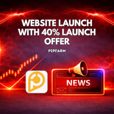 PipFarm Combines Website Launch with 40% Launch Offer
