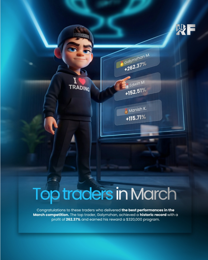 RebelsFunding has released the results of its March trading competition, reporting a new high in participation and standout performances.
