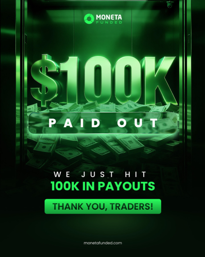 For Moneta Funded, it’s less about the number itself and more about the payout milestone building behind it. Check it out!