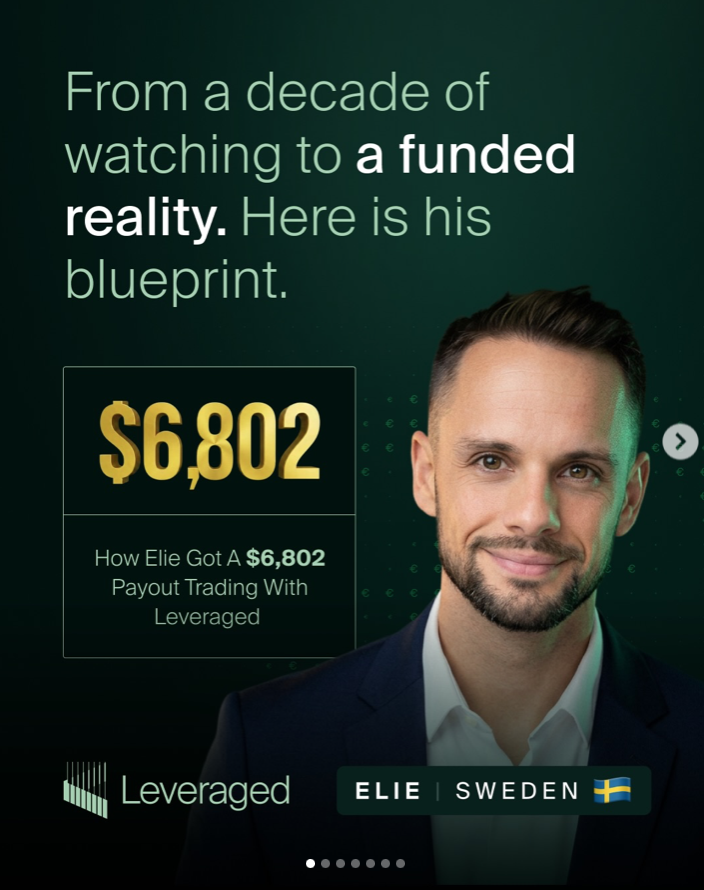 Leveraged has released a detailed interview featuring one of its funded traders, Elie, outlining a decade-long journey.