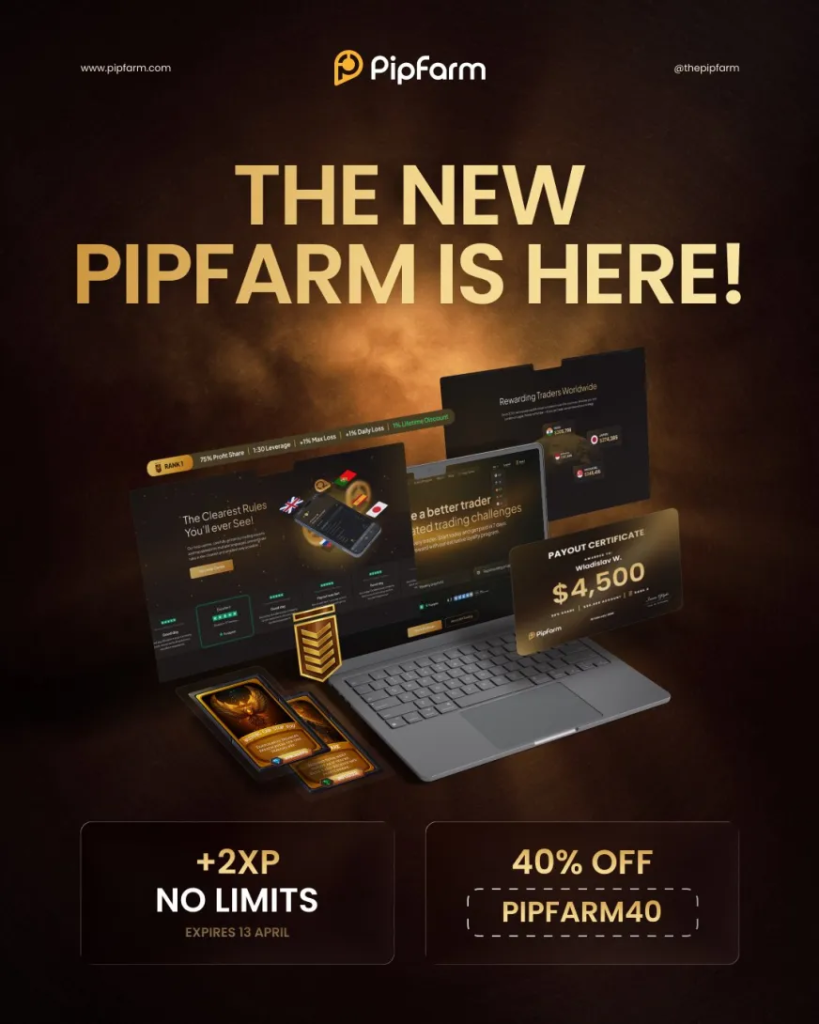 PipFarm has paired the launch of its new website with a time-sensitive offer, aiming to draw traders into its updated ecosystem from day one.