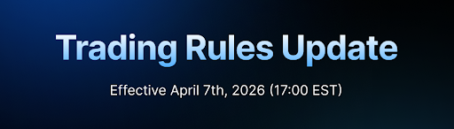 Hola Prime has introduced a set of updates effective April 7 at 17:00 EST, applying to newly purchased forex and futures accounts.