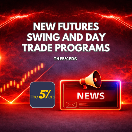 The5%ers Adds New: Futures Swing and Day Trade Programs