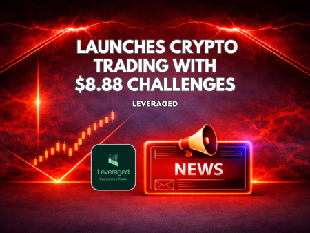 Leveraged Launches Crypto Trading With $8.88 Challenges