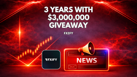 FXIFY Marks 3 Years with $3,000,000 Anniversary Giveaway