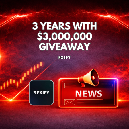 FXIFY Marks 3 Years with $3,000,000 Anniversary Giveaway