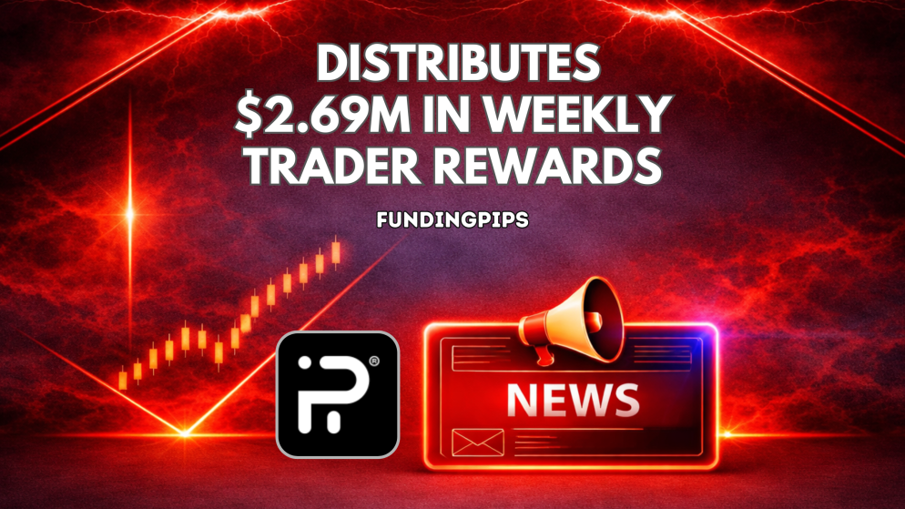 FundingPips Distributes $2.69M in Weekly Trader Rewards