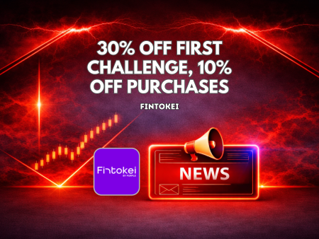 New Fintokei Discount: 30% Off First Challenge, 10% Off Future Purchases