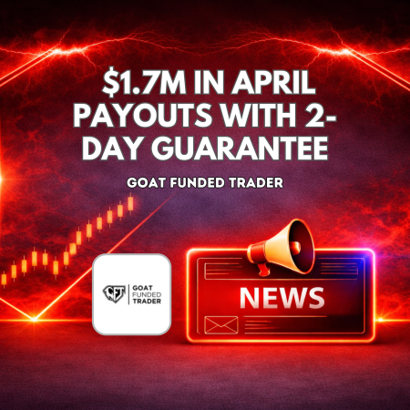 Goat Funded Trader $1.7M in April Payouts with 2-Day Guarantee