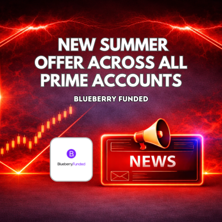 Blueberry Funded New Summer Offer Across All PRIME Accounts