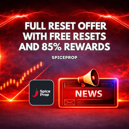 SpiceProp Full Reset Offer with Free Resets and 85% Rewards