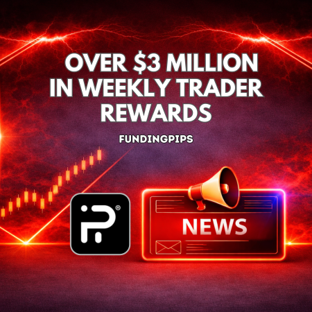 FundingPips Distributes Over $3 Million in Weekly Trader Rewards