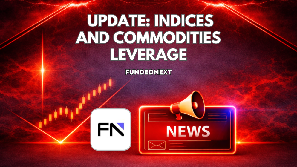 FundedNext Update: Indices and Commodities Leverage
