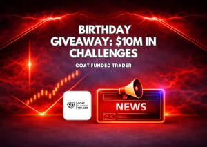 Goat Funded Trader Birthday Giveaway: $10M in Challenges