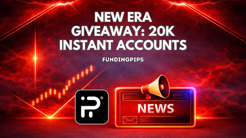 FundingPips New Era Giveaway Launches 20K Instant Accounts