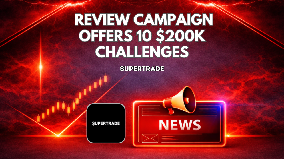 SuperTrade Review Campaign Offers 10 $200K Challenges