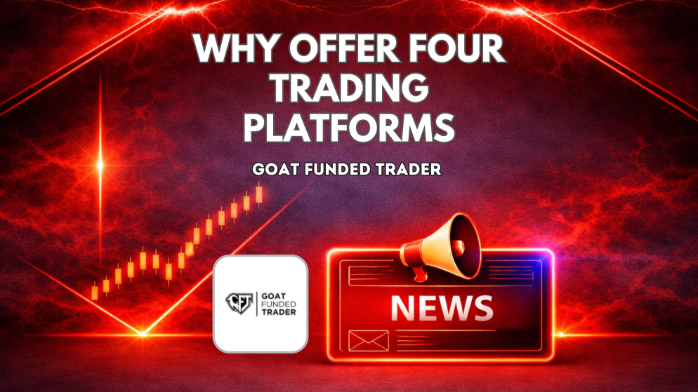 Why Goat Funded Trader Offers Four Trading Platforms