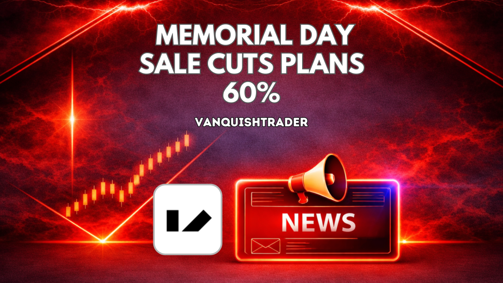 VanquishTrader Memorial Day Sale Cuts Plans 60%