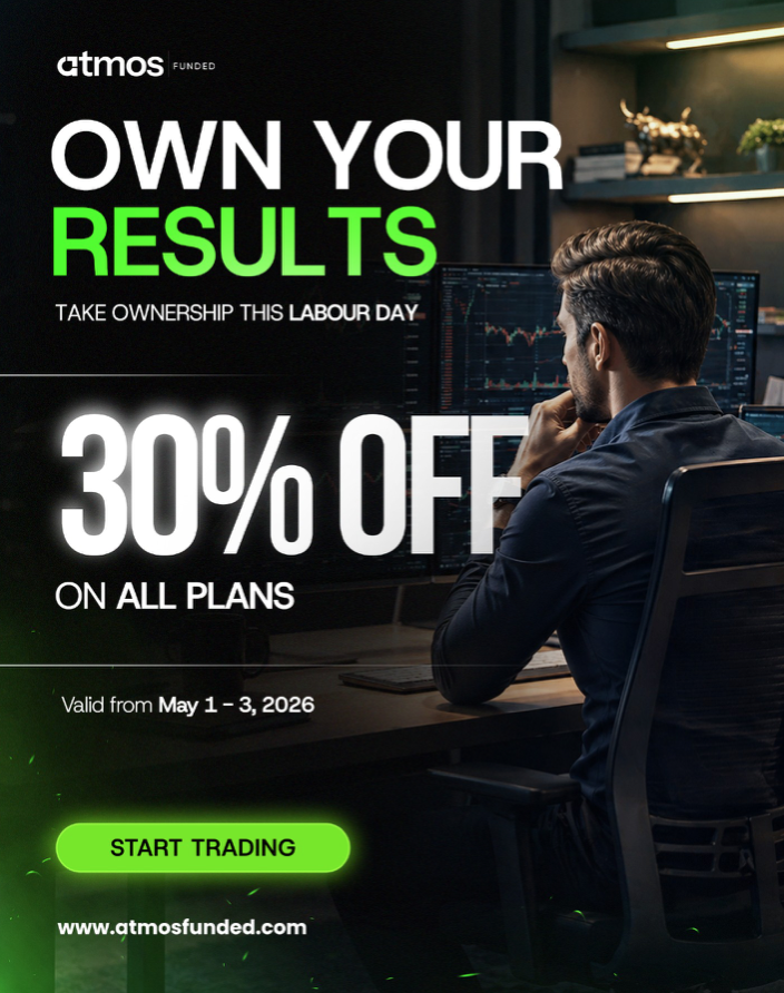 Atmos Funded has introduced an offer tied to Labour Day, presenting traders with a limited window to access its evaluation programs.