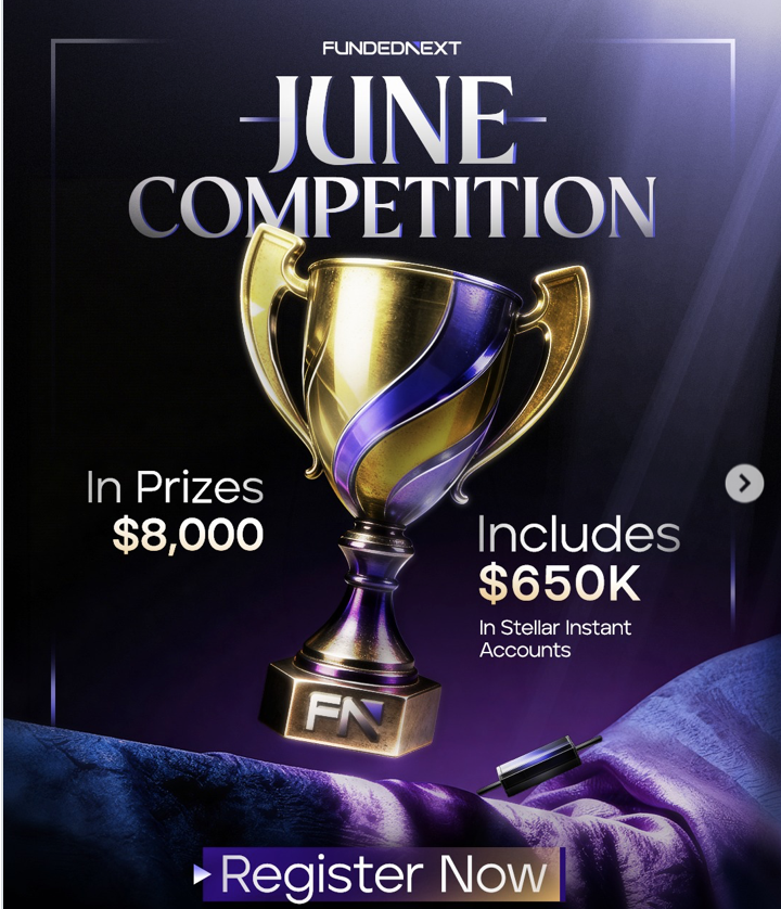 FundedNext has announced its June Competition, introducing a structure that centers on direct access to funded accounts.