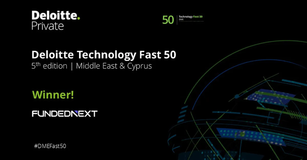 FundedNext has stepped into the spotlight, taking the #1 position in the fintech category at the Deloitte Technology Fast 50.