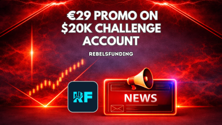 RebelsFunding Launches €29 Promo on $20K Challenge Account