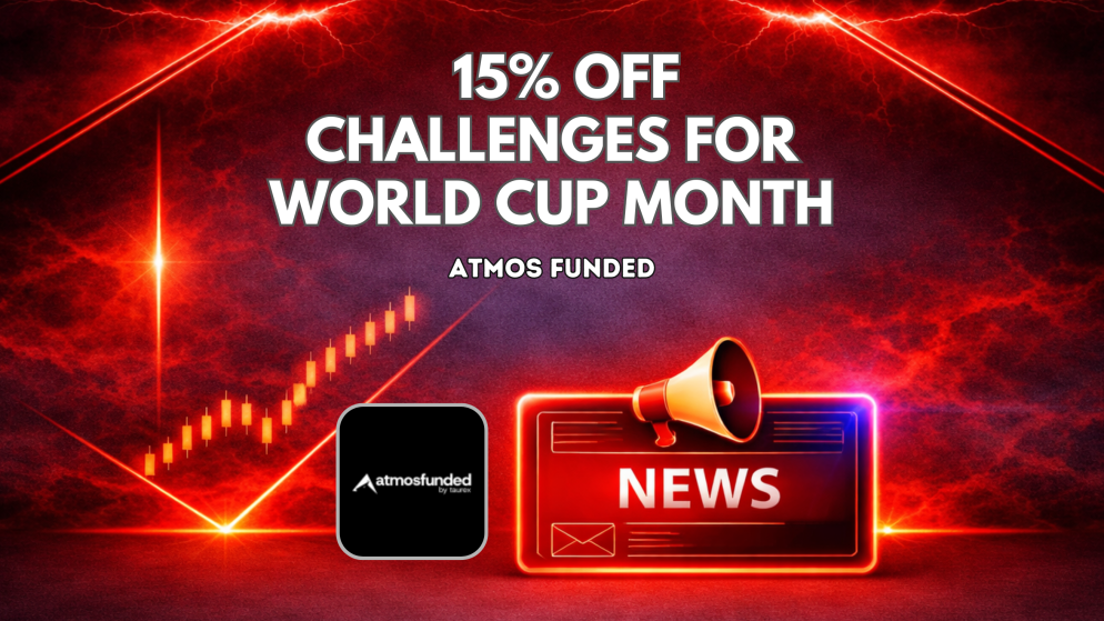 Atmos Funded Offers 15% Off Challenges for World Cup Month